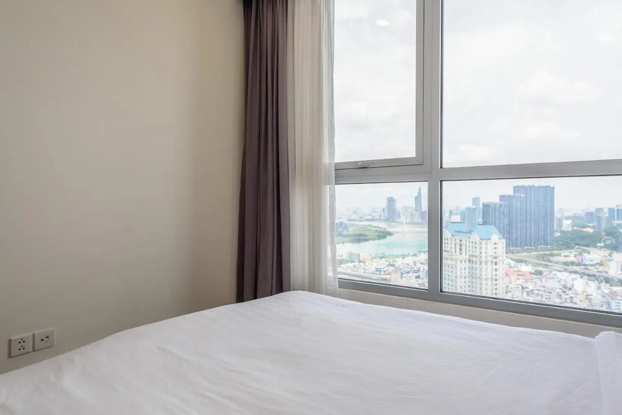 Can Ho Cho Thue O Vinhome Central Park Ho Či Minovo Město Apartmán